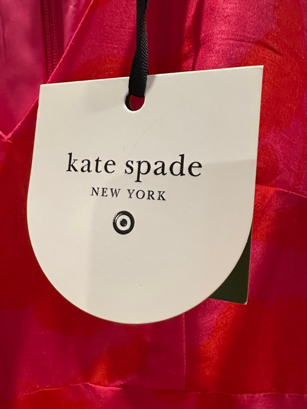 kate spade Bright Pink & Red Floral Peplum Midi Dress - Picture 3 of 4